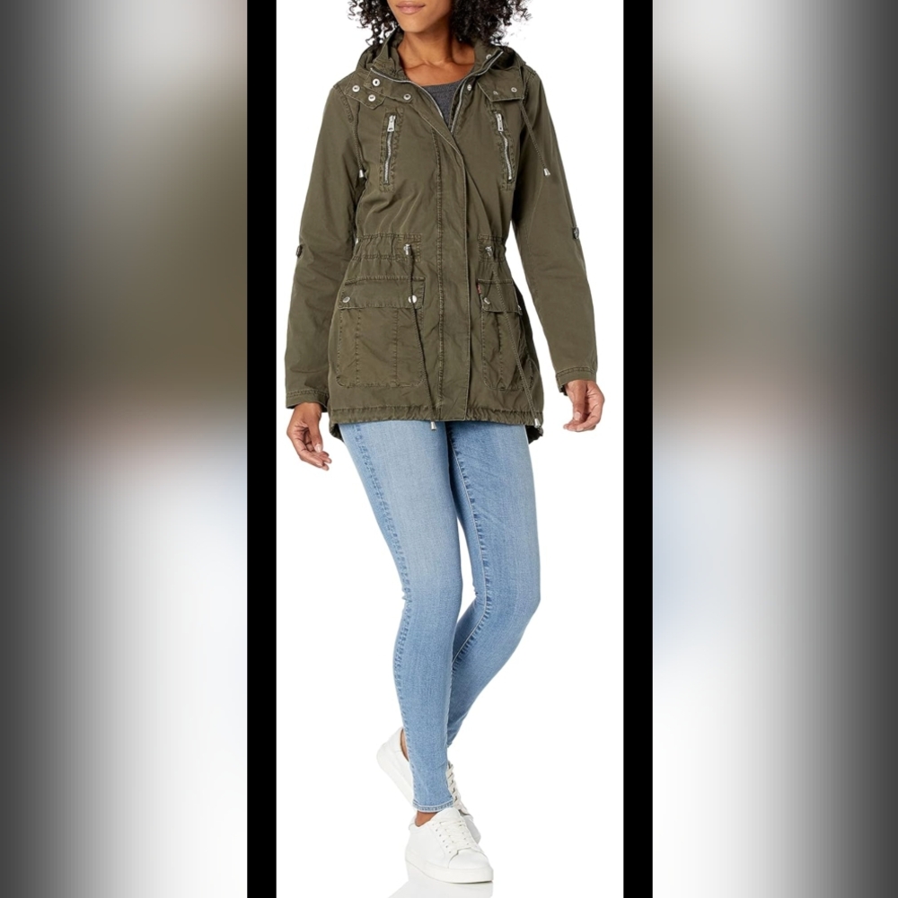 Levi's Hooded Anorak Jacket size M
